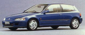 Honda Civic (1991-1995) <br />3-tr. Fließheck-Limousine